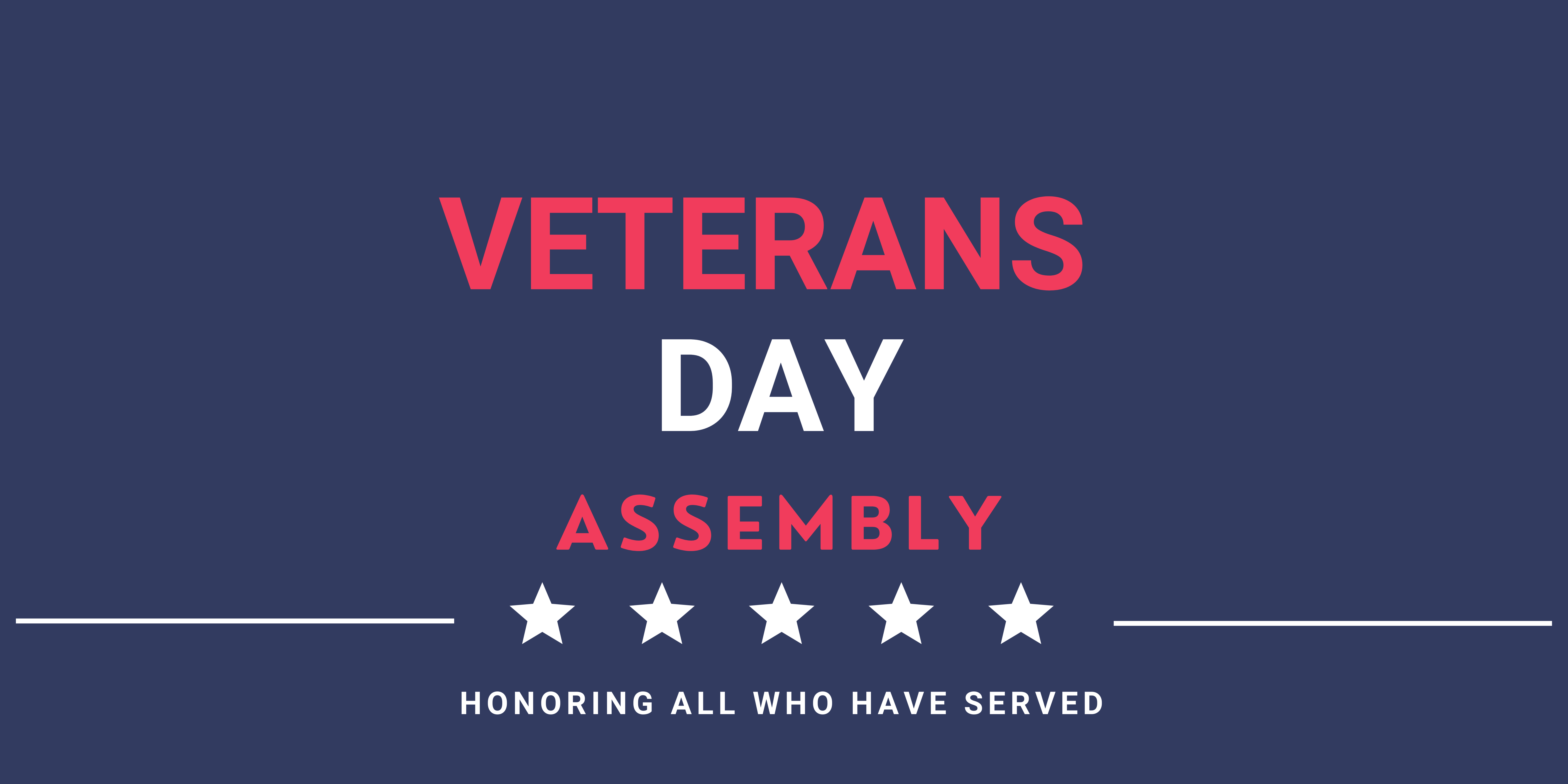 Veterans Day Assembly Invitation Central Decatur CSD