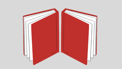 Red books gray background (1)