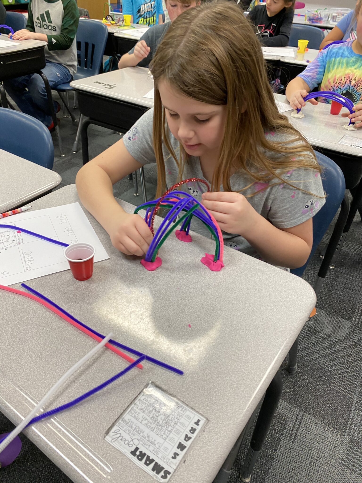 Third Graders Build Arches In STEM Activity – Central Decatur CSD