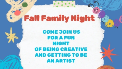 Colorful Illustrated Kids Art Class Flyer (1)